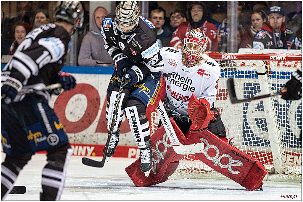 PENNY DEL;  Iserlohner EC - Koelner Haie; Iserlohn, 24.02.2023